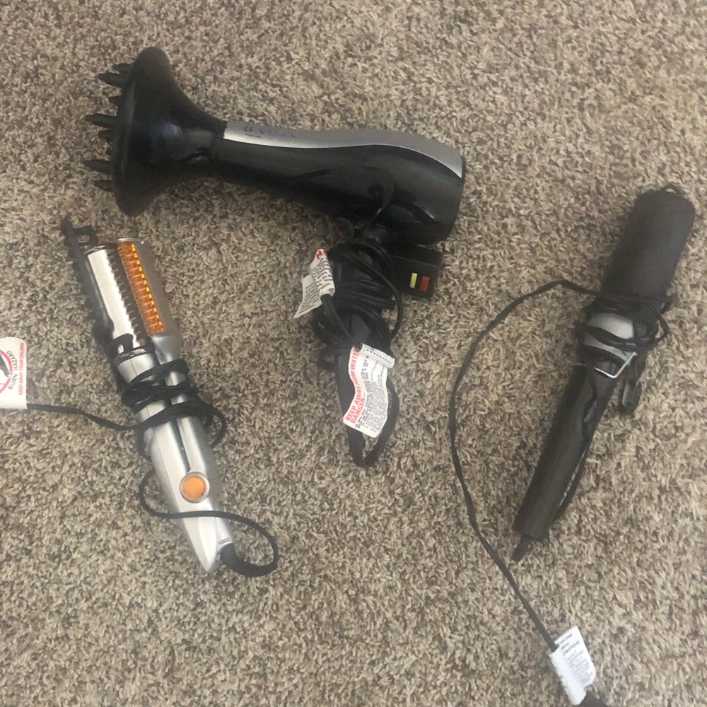 Hair Styling Tools - set 3.